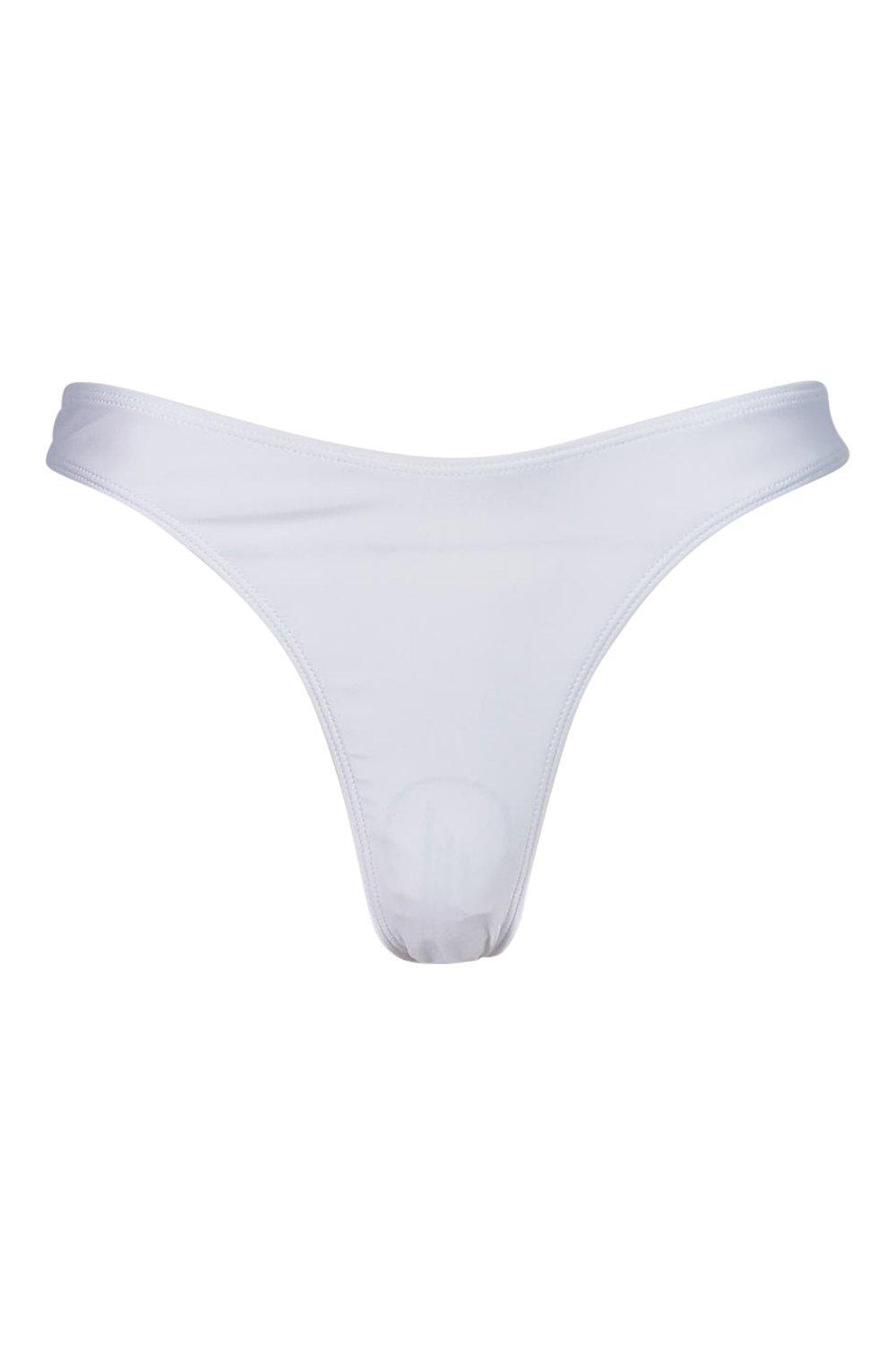 BIAŁY DÓŁ OD BIKINI 