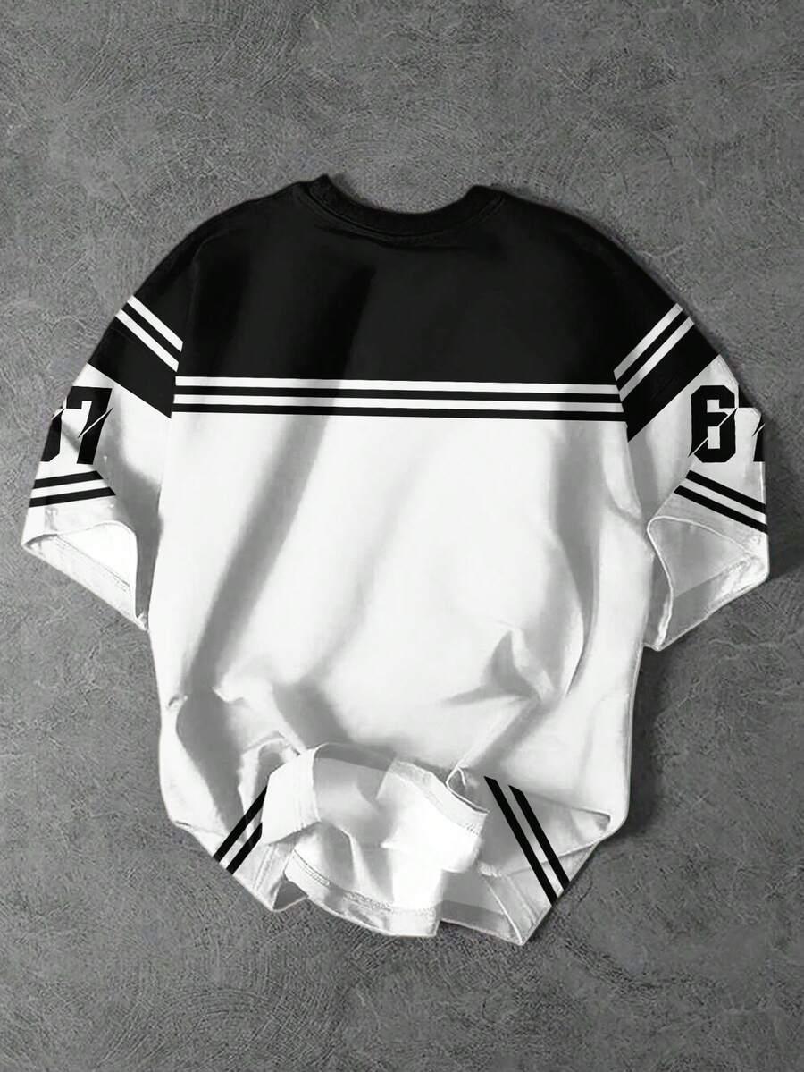 t-shirt krótki rękaw print