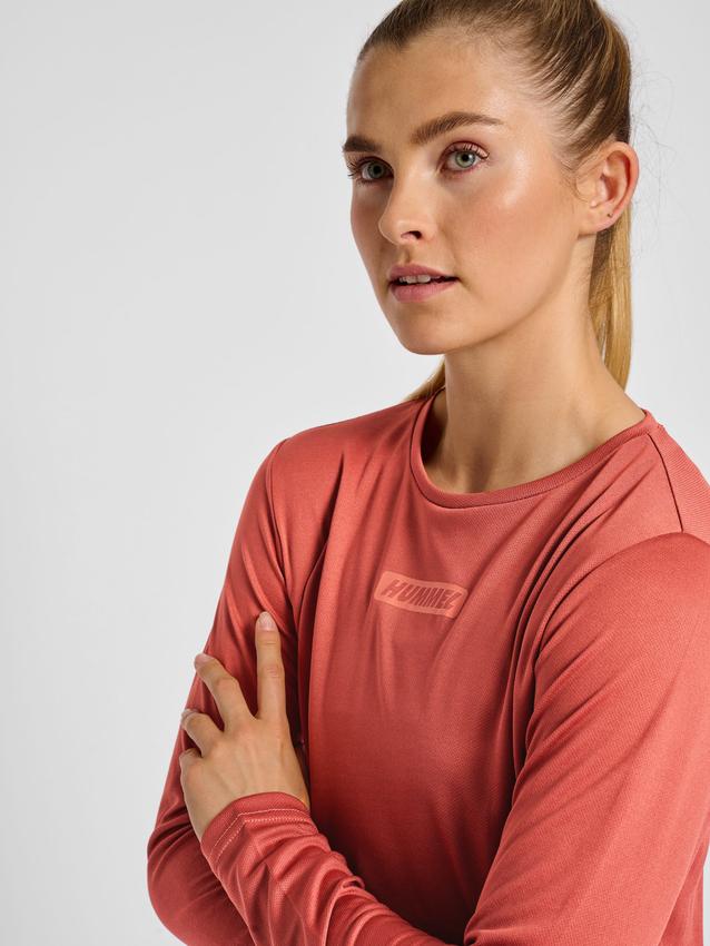 SPORTOWA KOSZULKA Z DŁUGIM RĘKAWEM