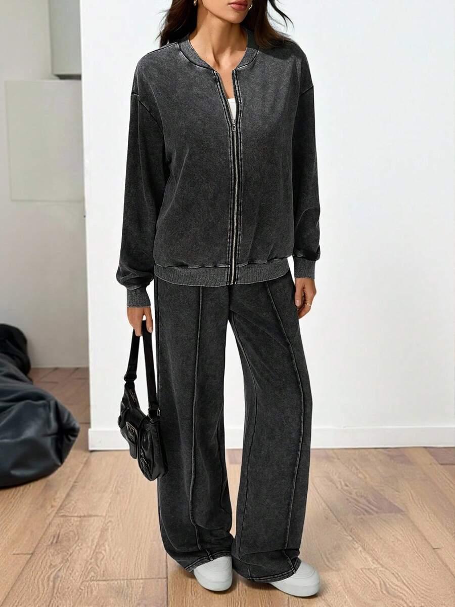bluza spodnie dresowy komplet