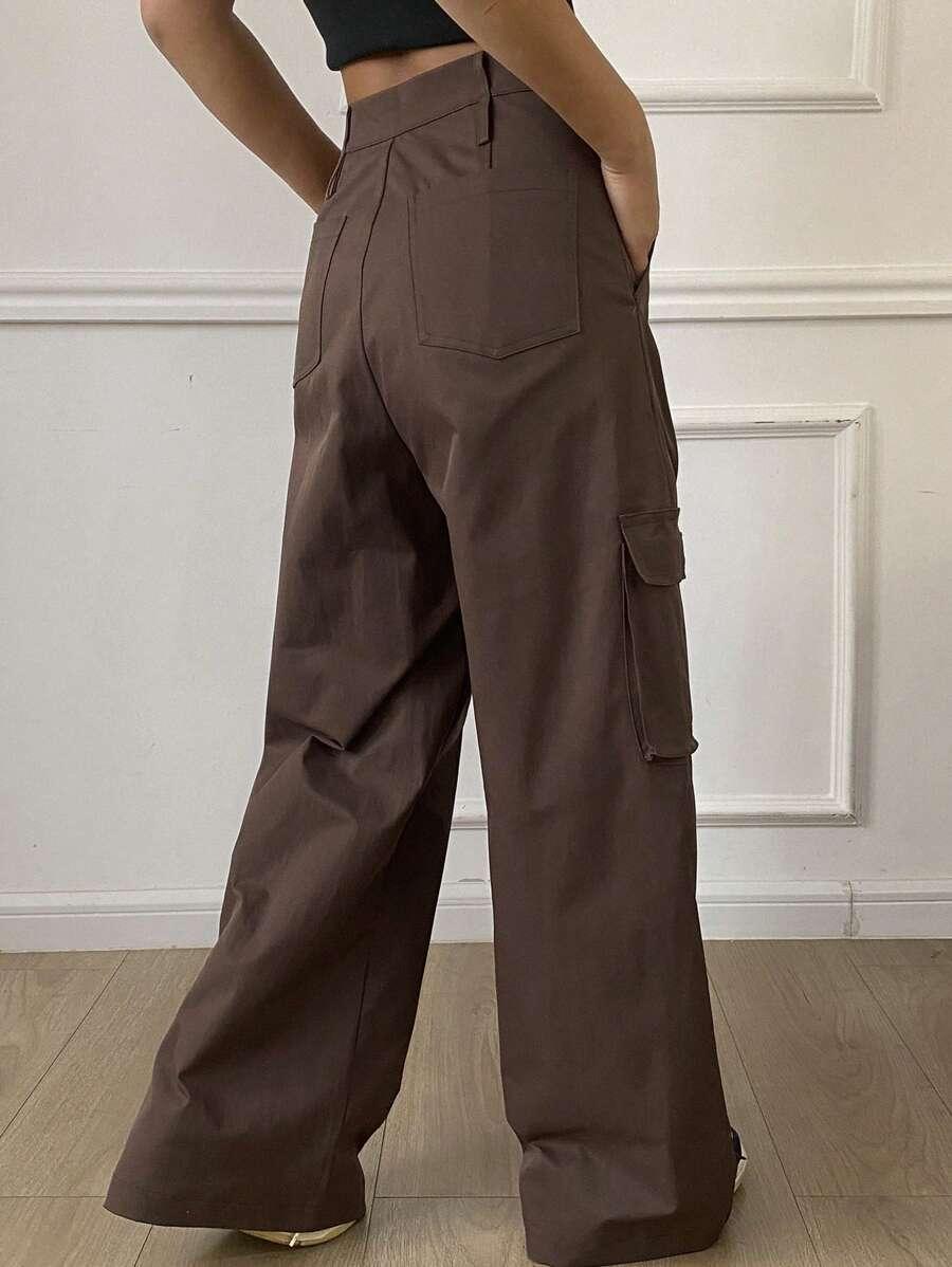 SPODNIE DAMSKIE CASUAL PROSTE REGULAR