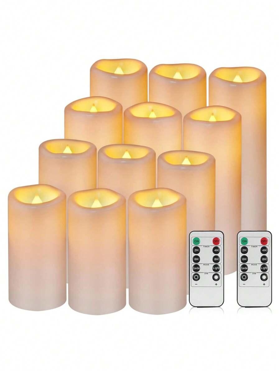 ŚWIECE LED 12SZT