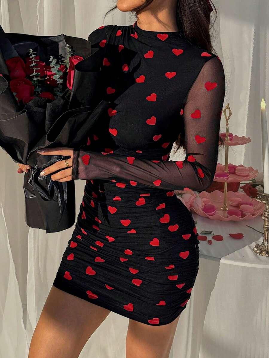 czarna mini sukienka 