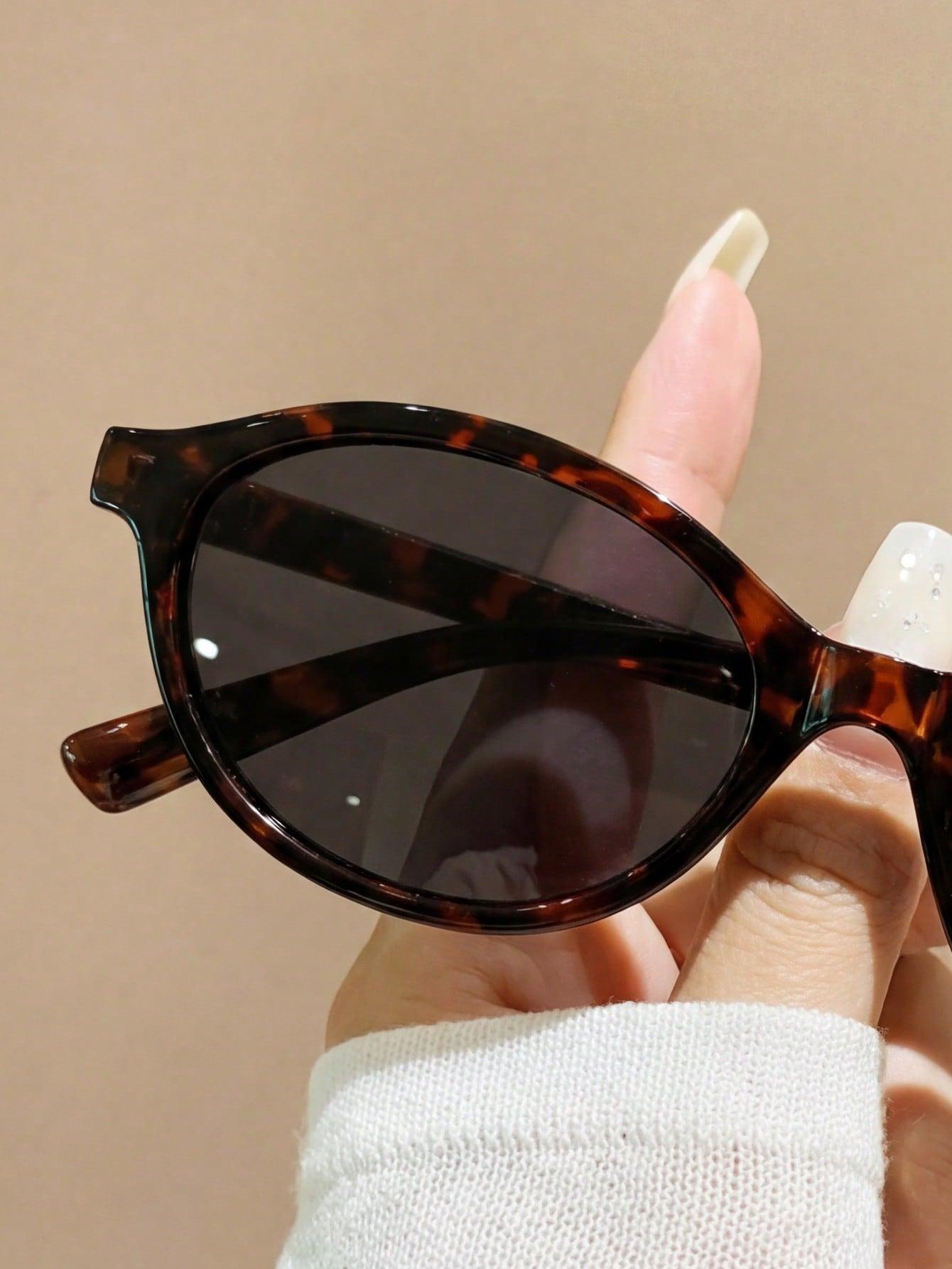 okulary przeciwsłoneczne animal print 