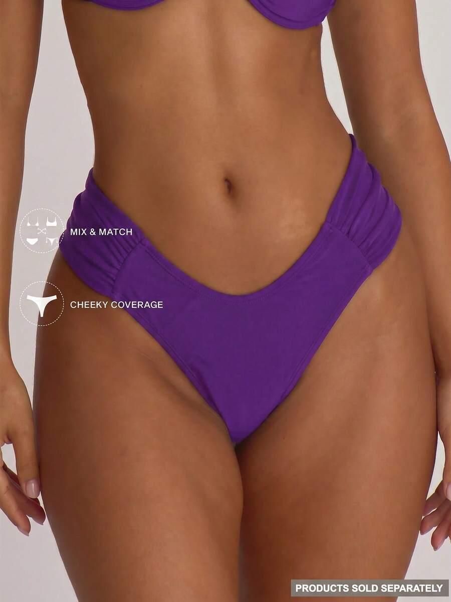 FIOLETOWY DÓŁ OD BIKINI