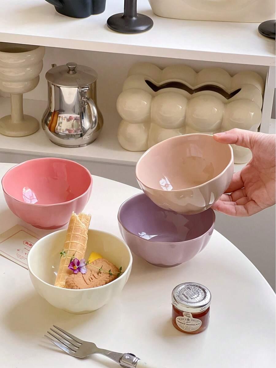 kremowa  ceramiczna miska 350ml