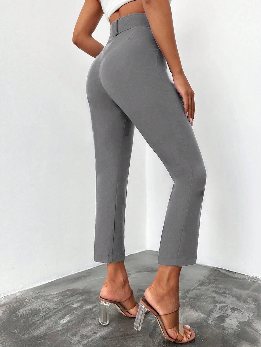 SZARE SPODNIE CASUAL