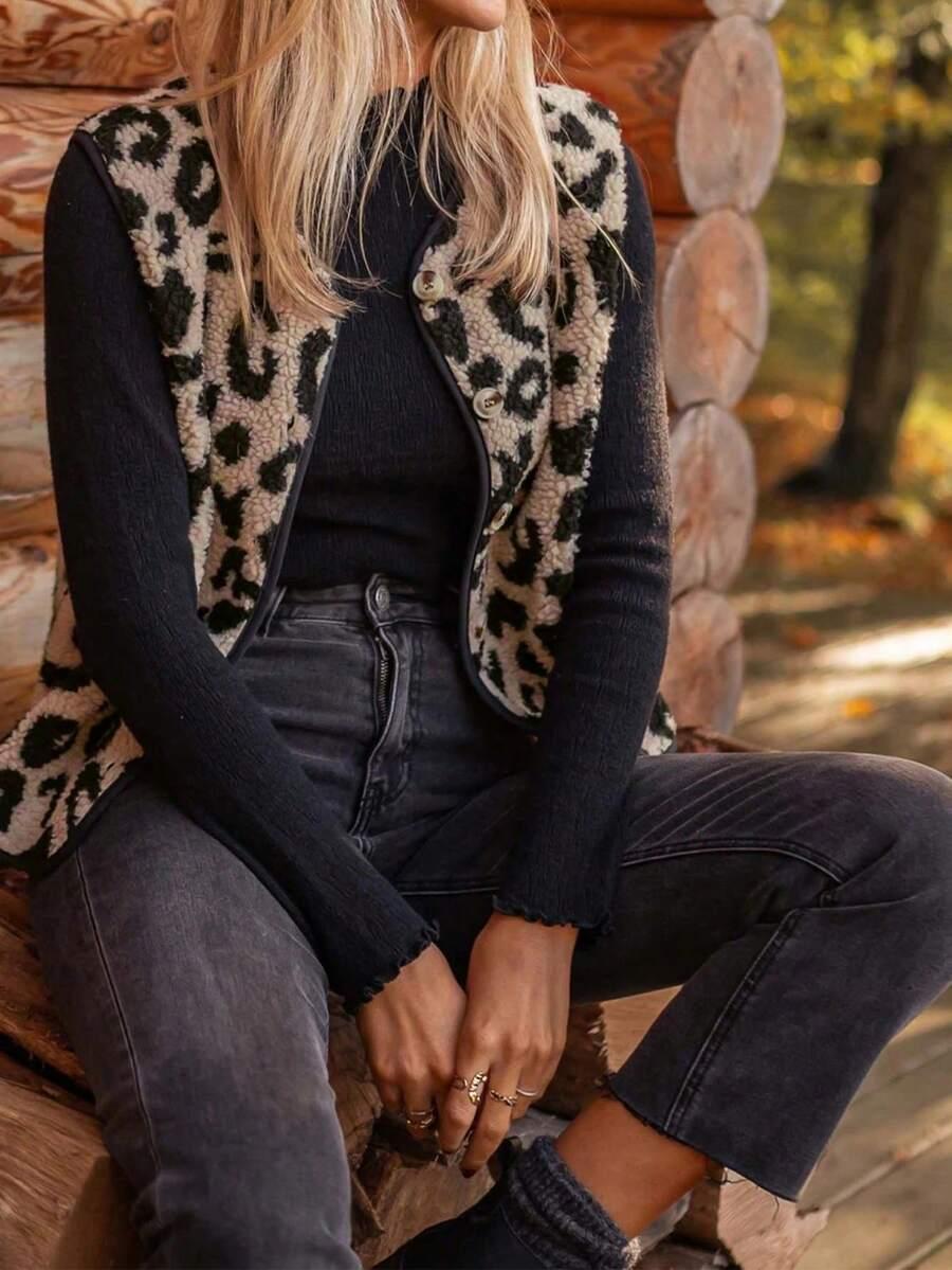 KAMIZELKA ANIMAL PRINT