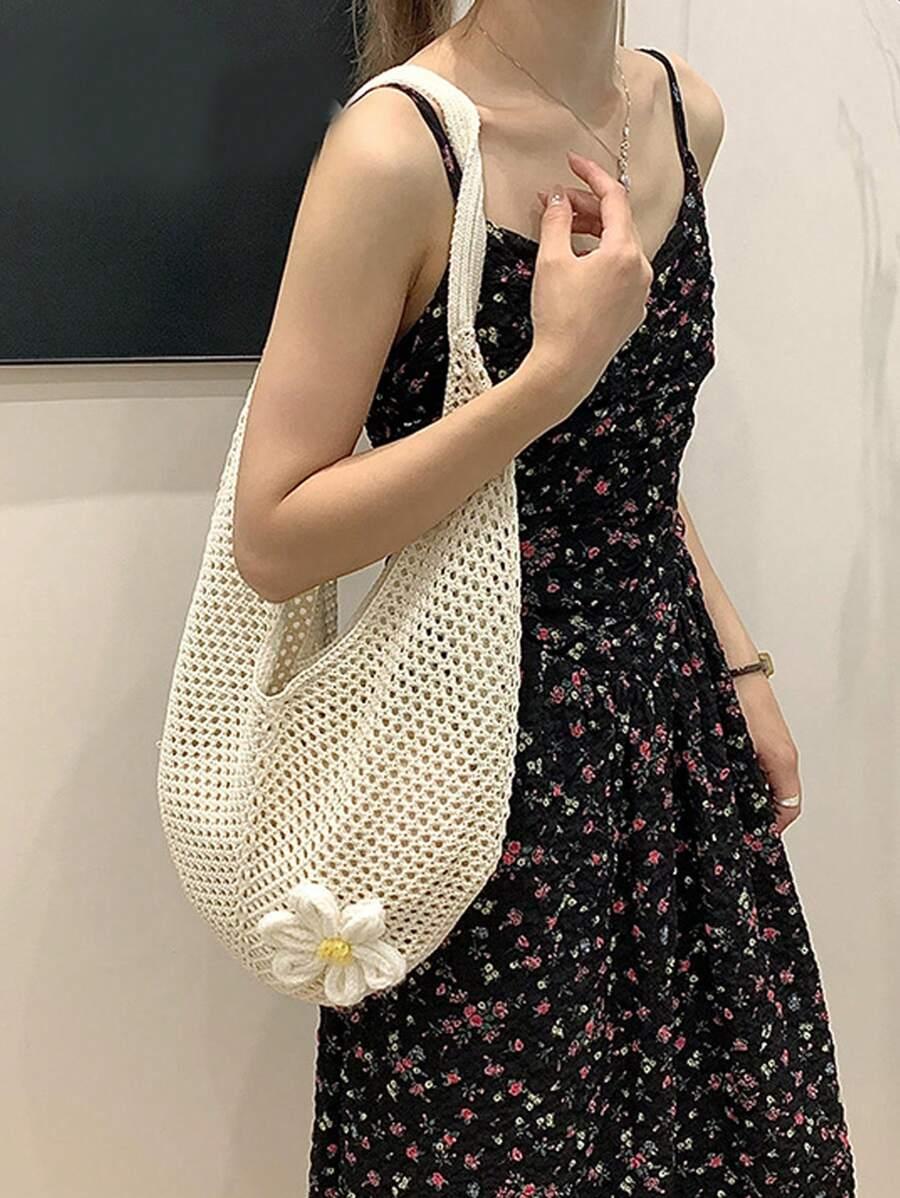 BEŻOWA TOREBKA SHOPPER 