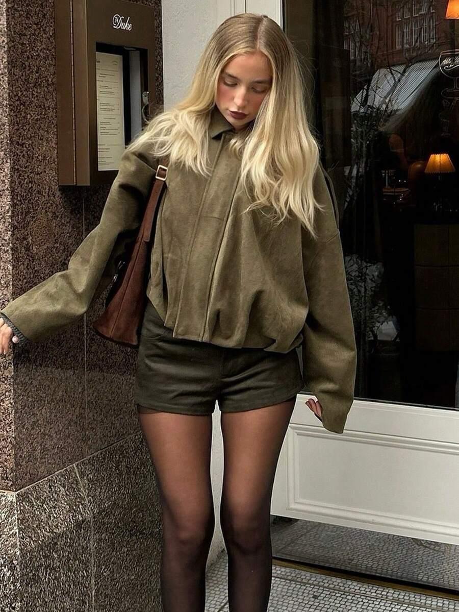 ZIELONA KURTKA BOMBER 