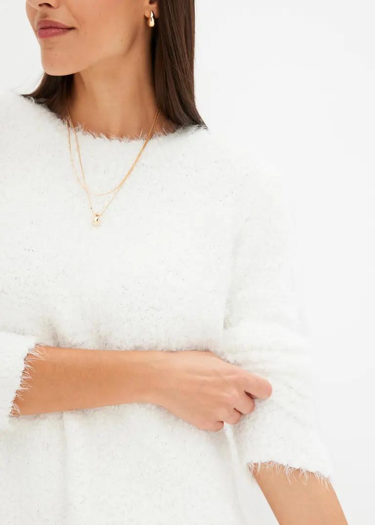 SWETER DAMSKI OKRĄGŁY DEKOLT