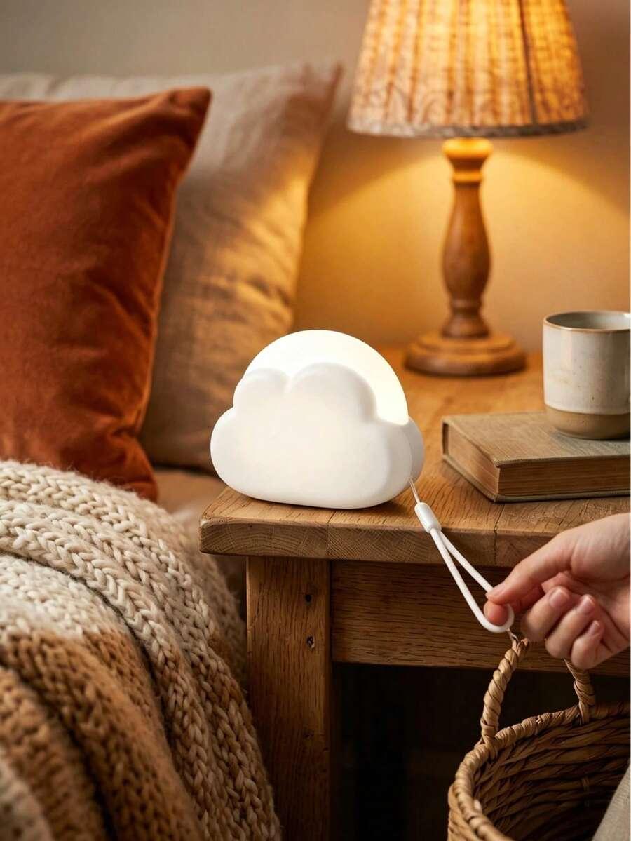 niebieska lampka nocna 