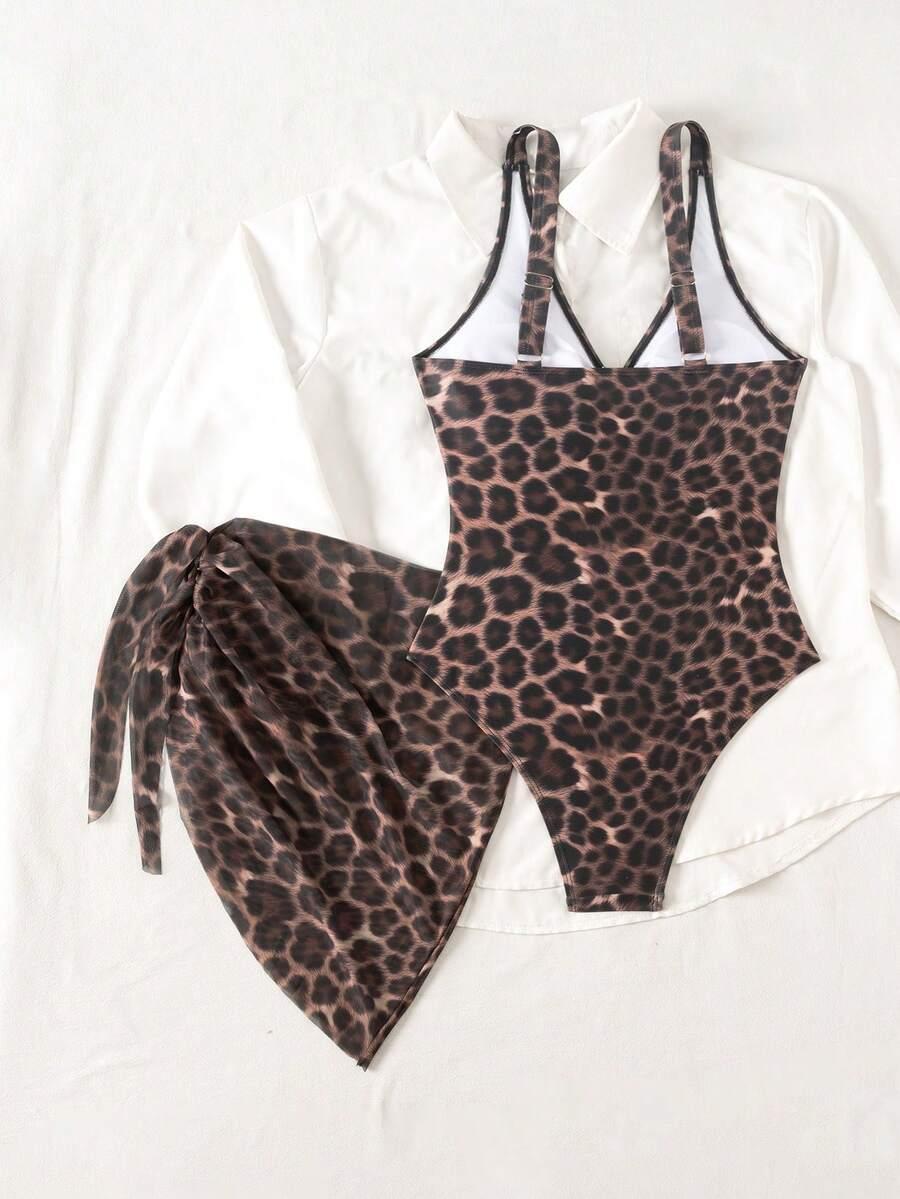 JEDNOCZĘŚCIOWY STRÓJ KĄPIELOWY ANIMAL PRINT