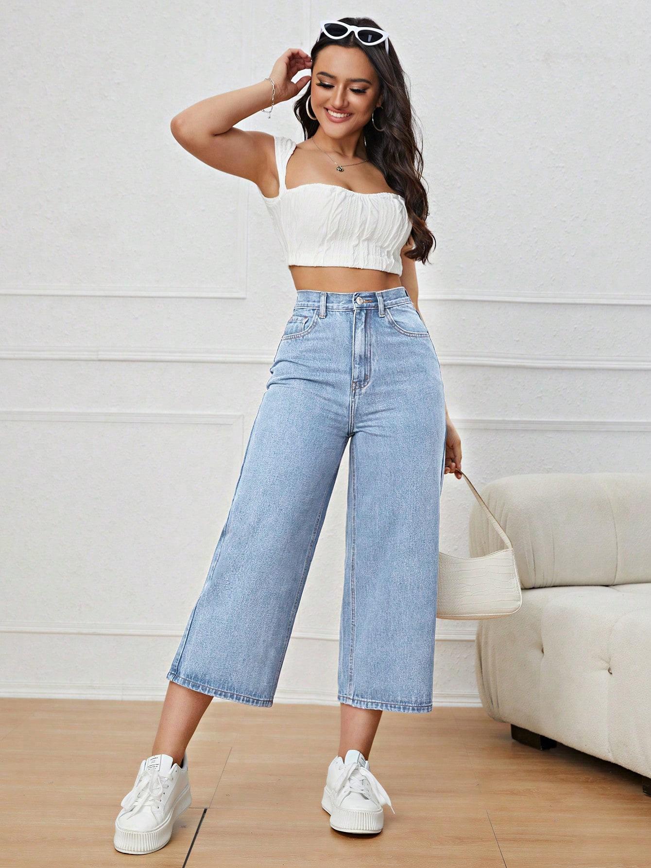 NIEBIESKIE SPODNIE JEANS
