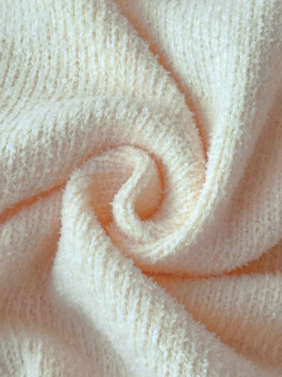 żółty sweter casual