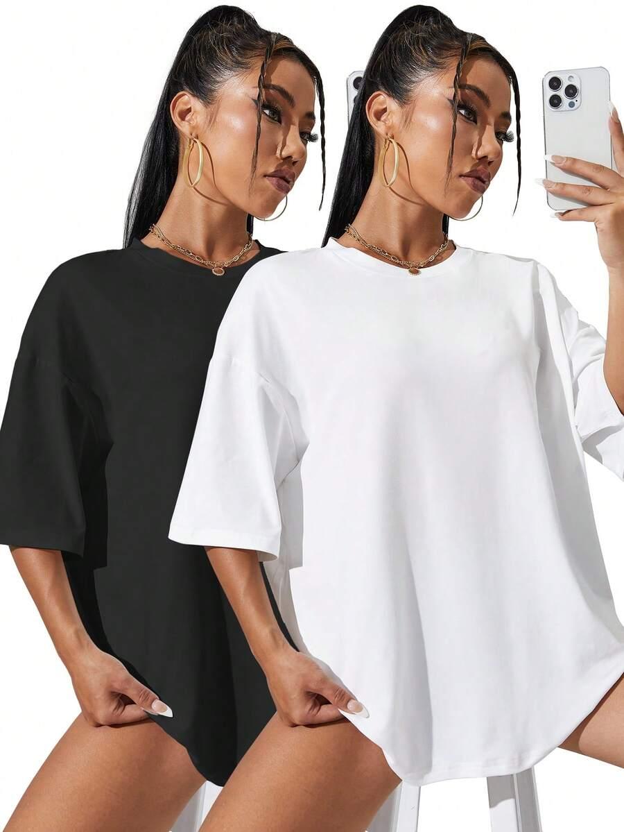 LUŹNY T-SHIRT 2-PACK