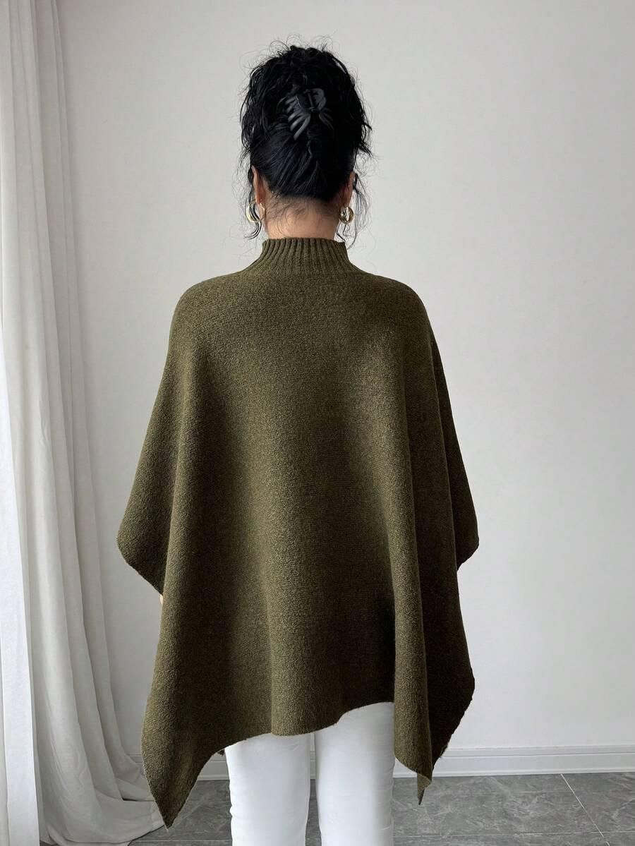 PONCZO DAMSKIE Z APLIKACJĄ 