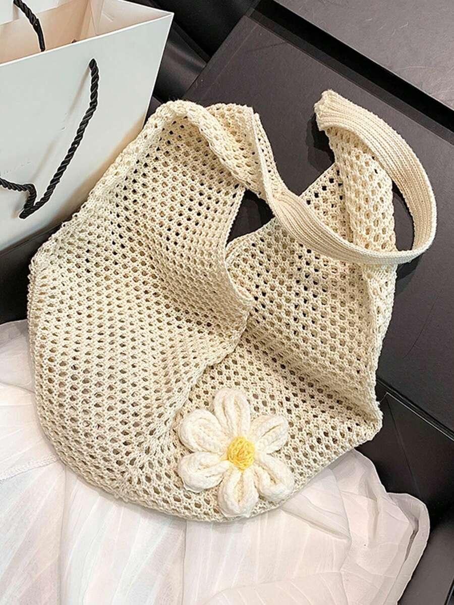 BEŻOWA TOREBKA SHOPPER 