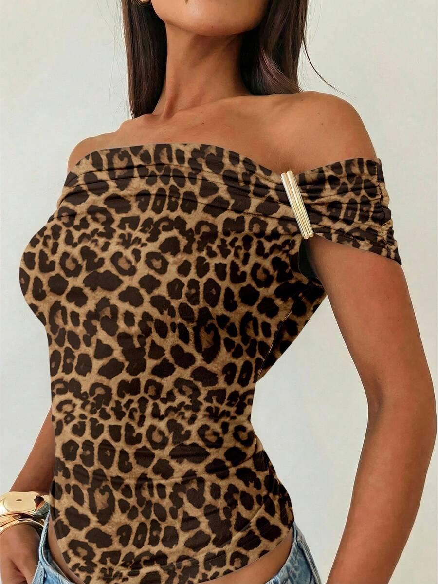 TOP ANIMAL PRINT