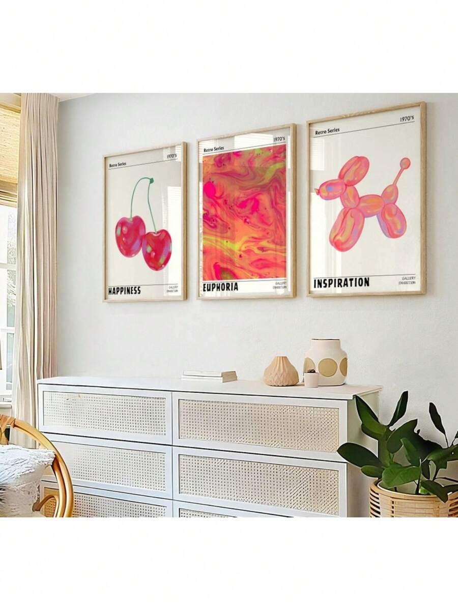 plakat na ścianę 3-pack