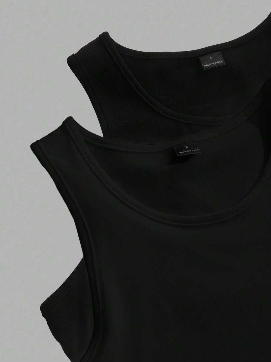 czarny top 2-pack