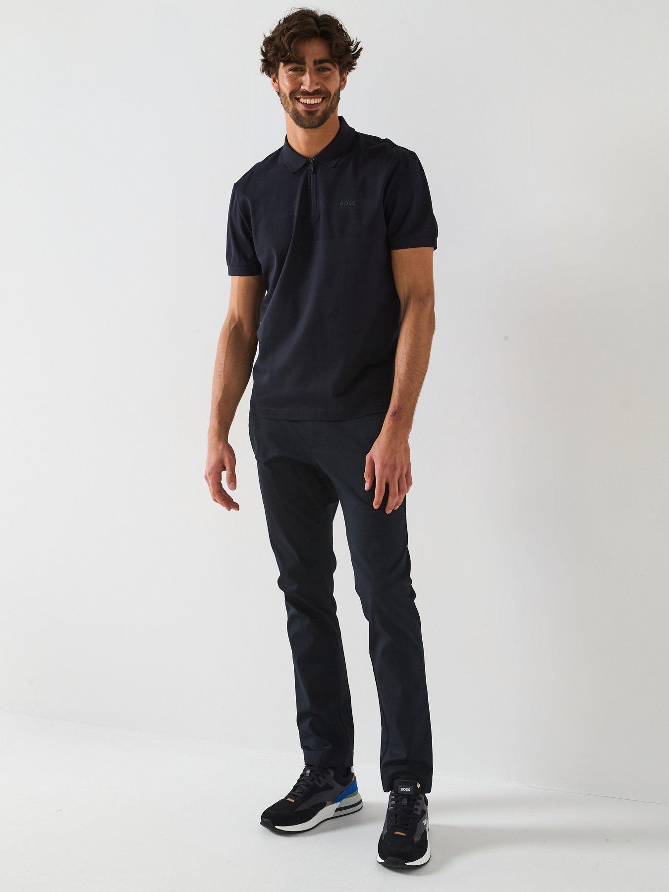 BOSS KOSZULKA POLO Z ZAMKIEM 50538177
