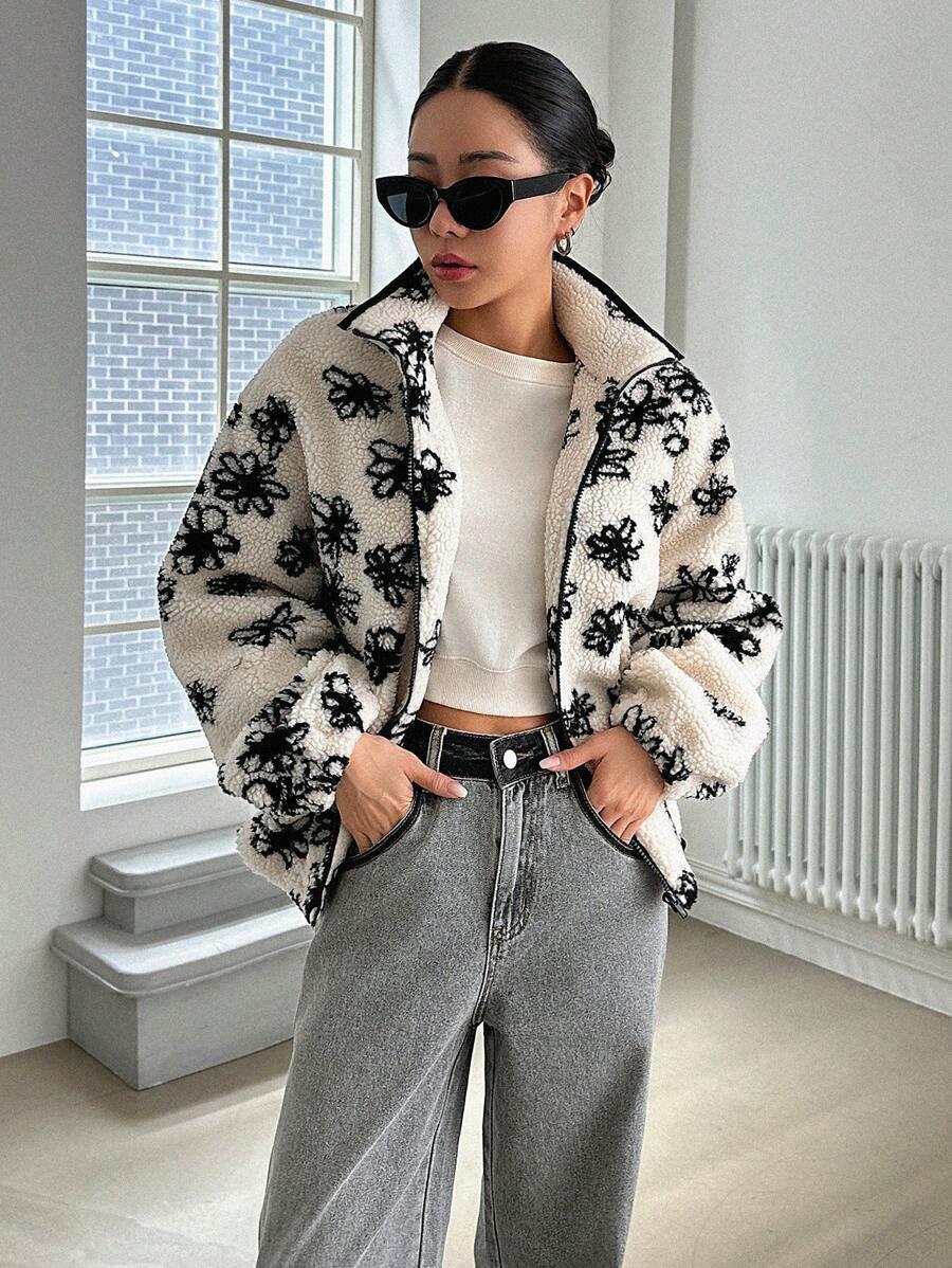 ROZPINANA BLUZA BEZ KAPTURA