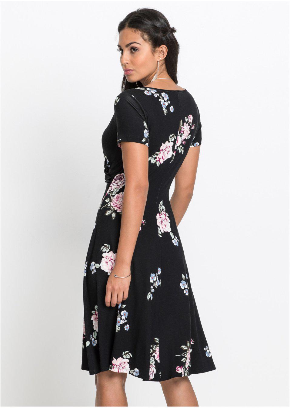 SUKIENKA PRINT KWIATY