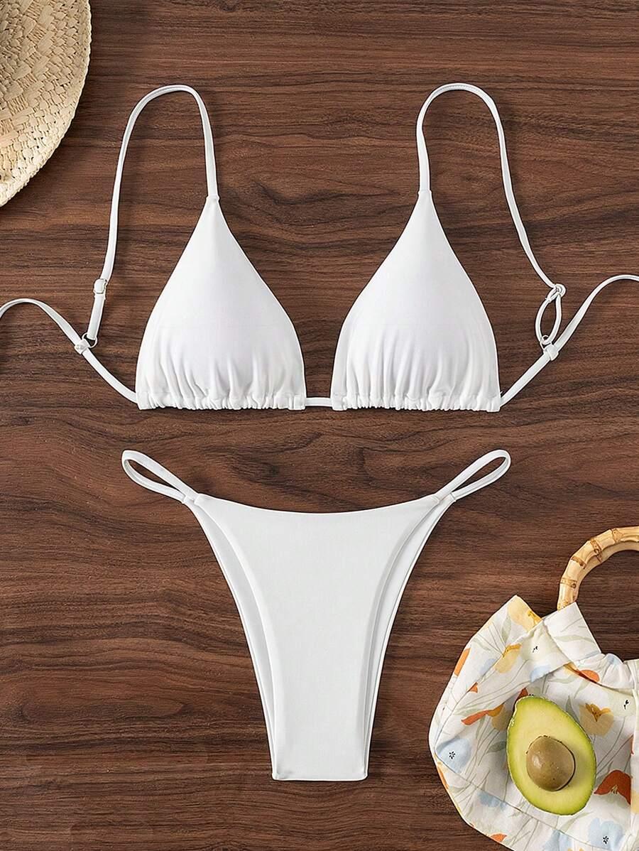 biała góra od bikini