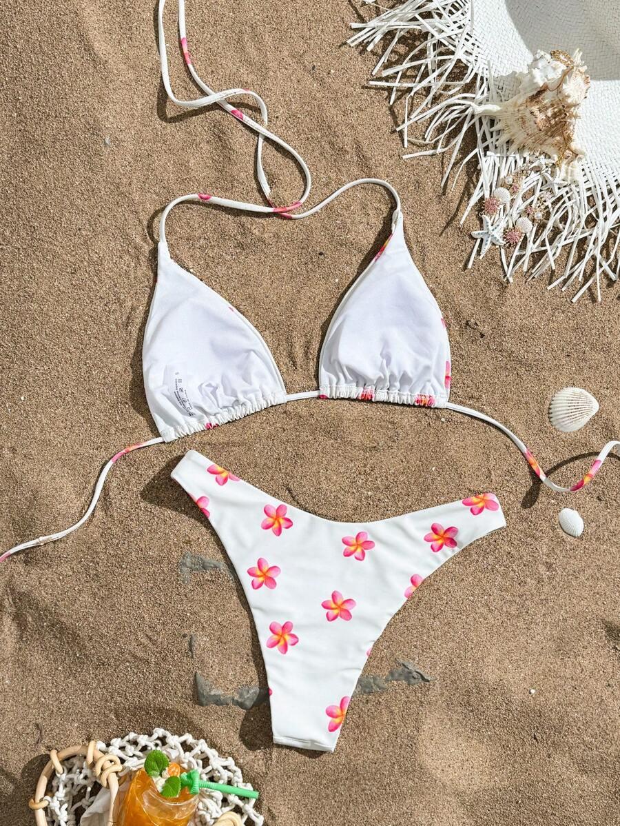 góra od bikini kwiaty