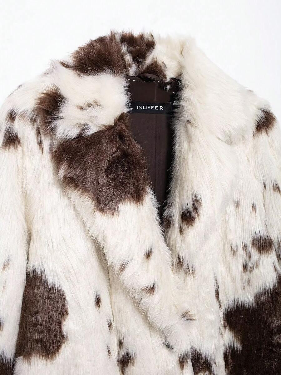 sztuczne futro animal print