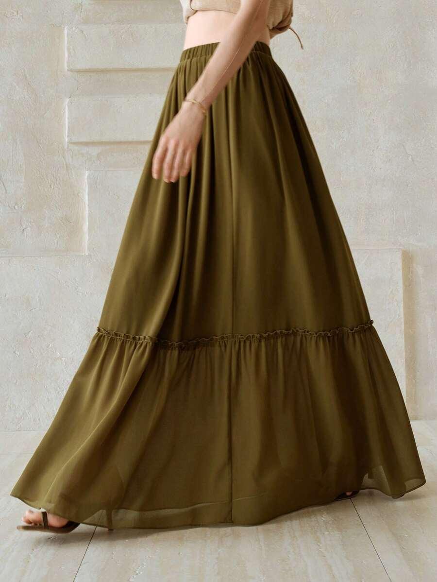 SUKIENKA MAXI ZIELONA