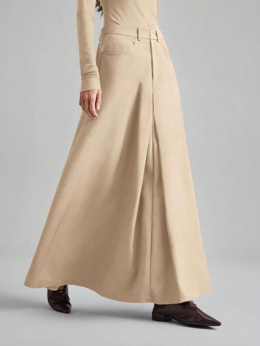 ROZKLOSZOWANA SPÓDNICA MAXI