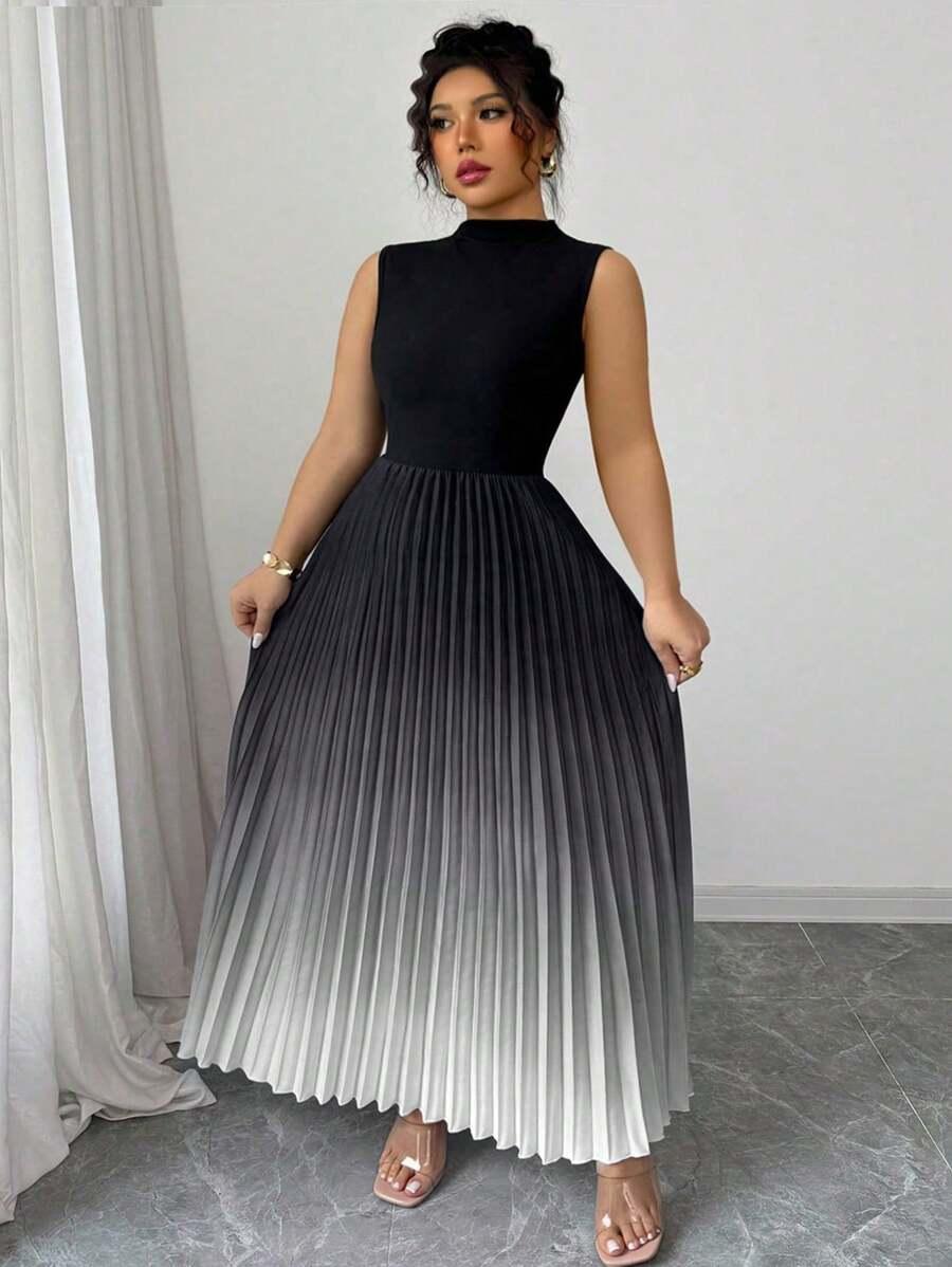 MAXI SUKIENKA OMBRE