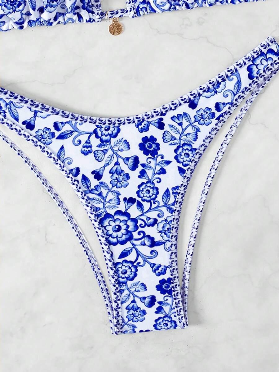 dół od bikini  print