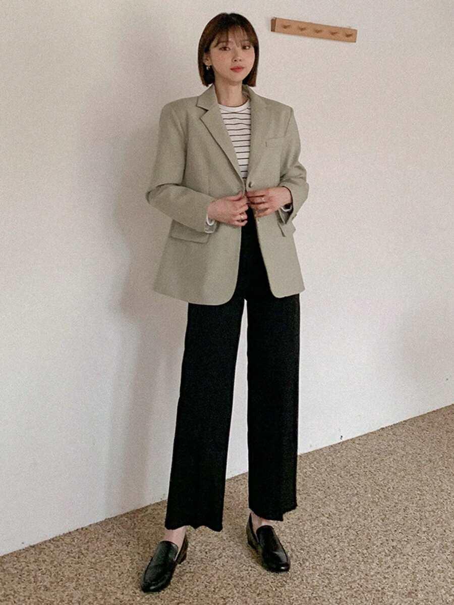 CZARNE PROSTE JEANSY 