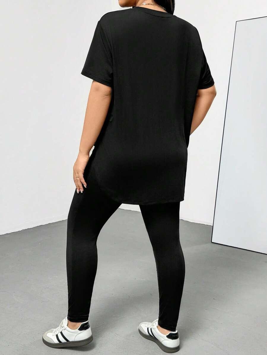 KLASYCZNY CZARNY T-SHIRT