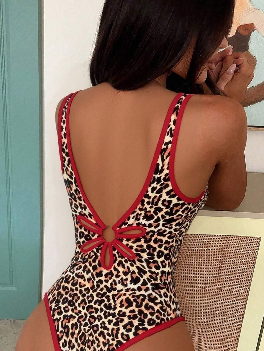 JEDNOCZĘŚCIOWY STRÓJ KĄPIELOWY ANIMAL PRINT