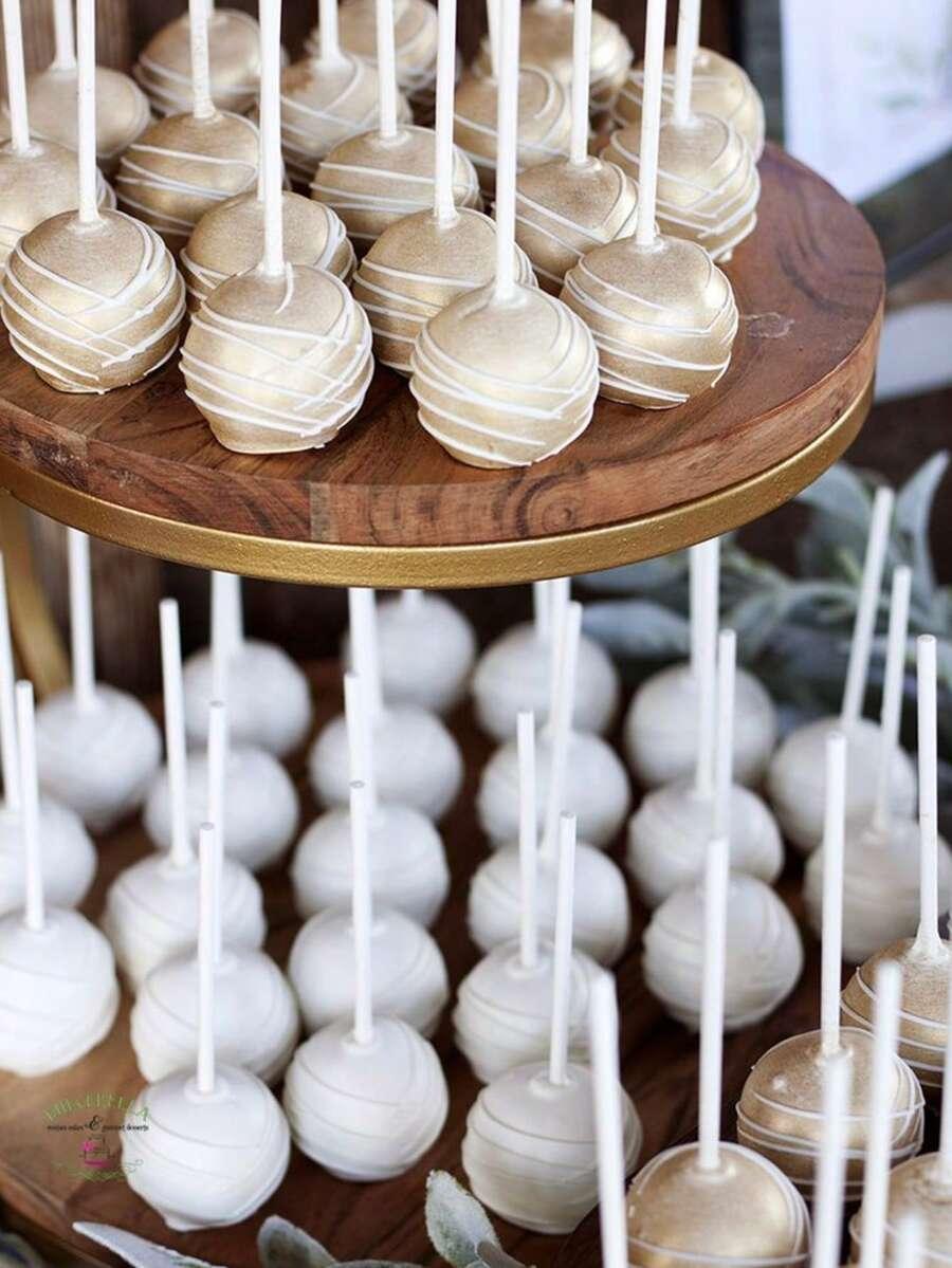BIAŁE PAPIEROWE PATYCZKI DEKORACYJNE 10SZT.