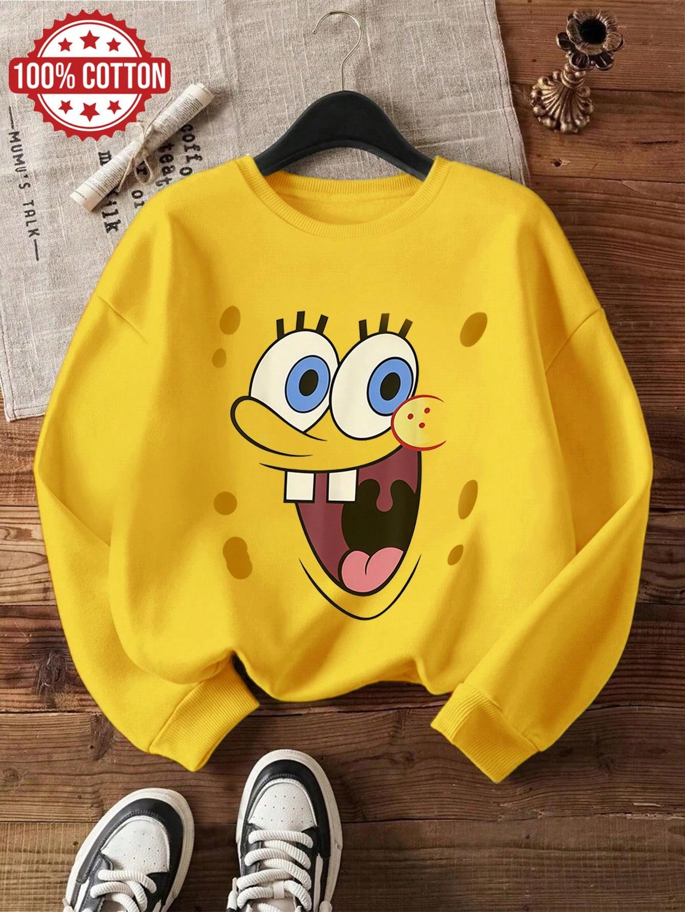 BLUZA Z NADRUKIEM SPONGEBOB