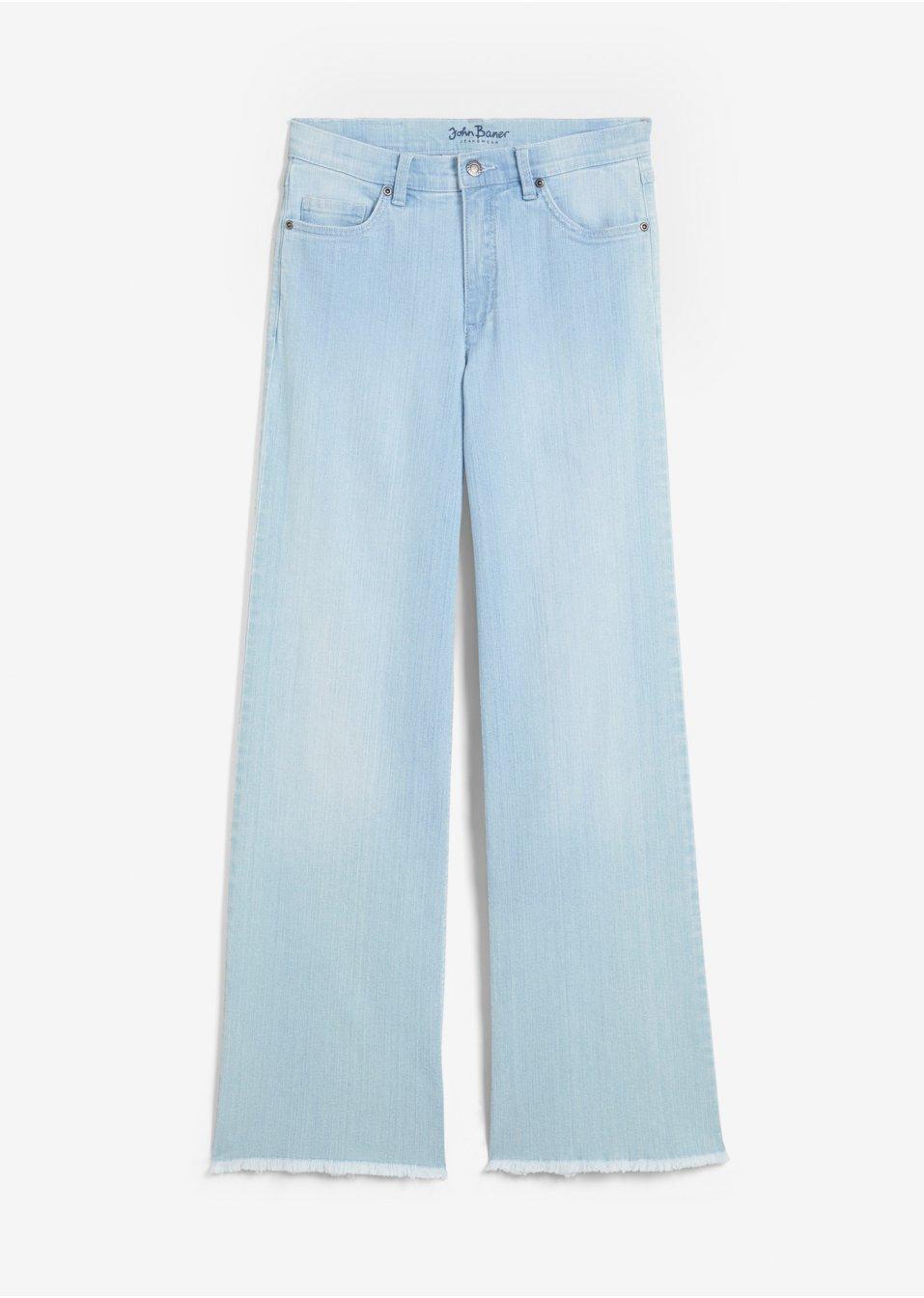 PROSTE SPODNIE JEANS WYSOKI STAN