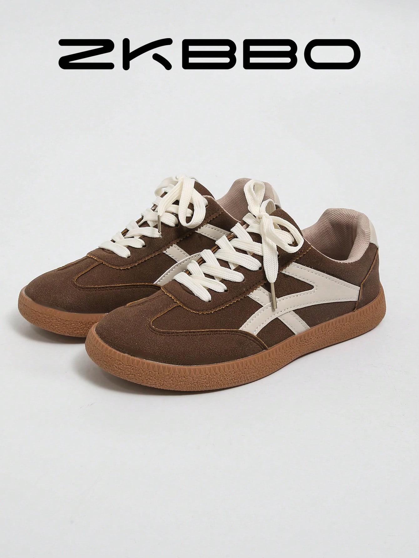 BRĄZOWE BUTY SPORTOWE