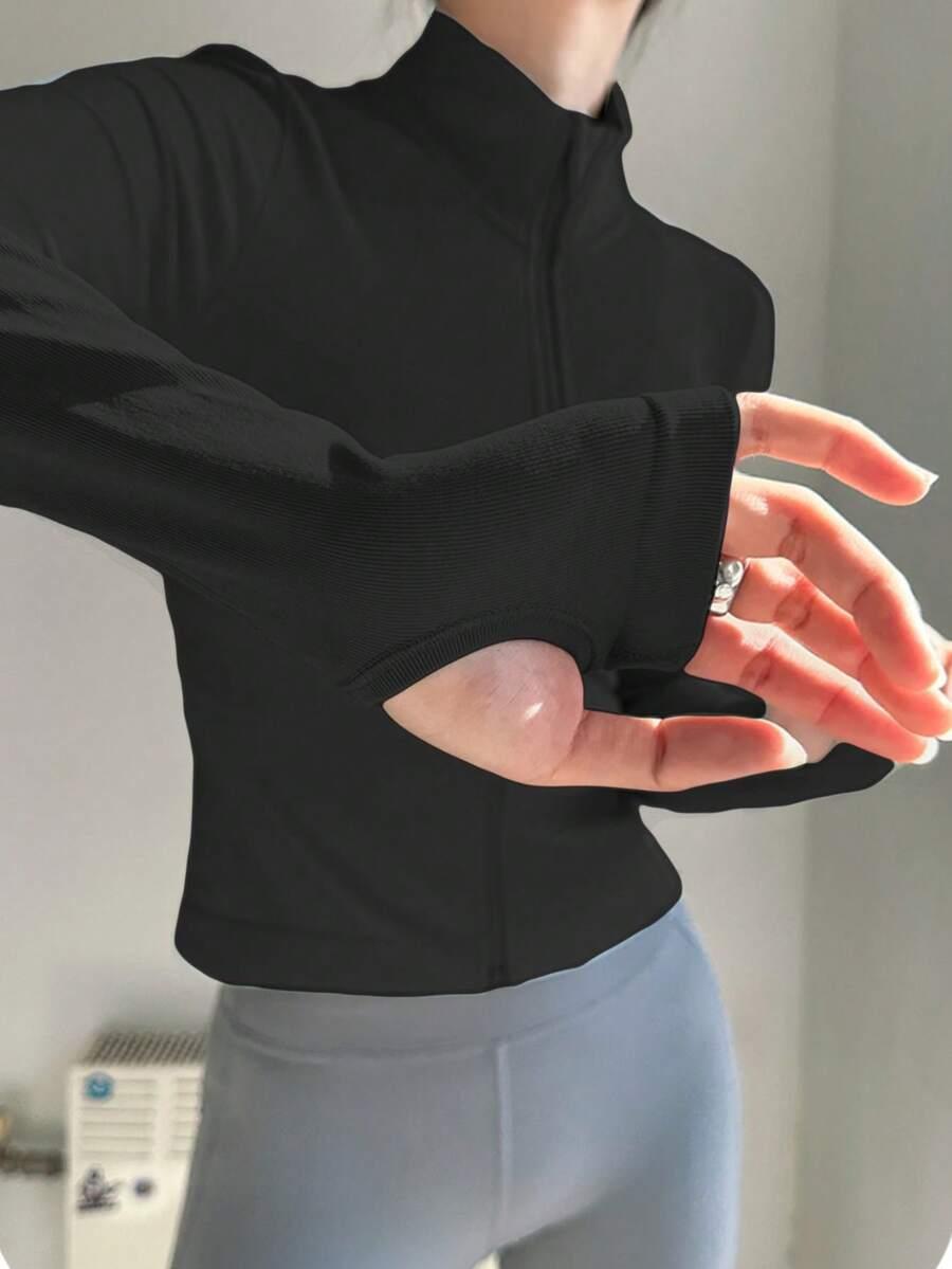 CZARNA ROZPINANA BLUZA