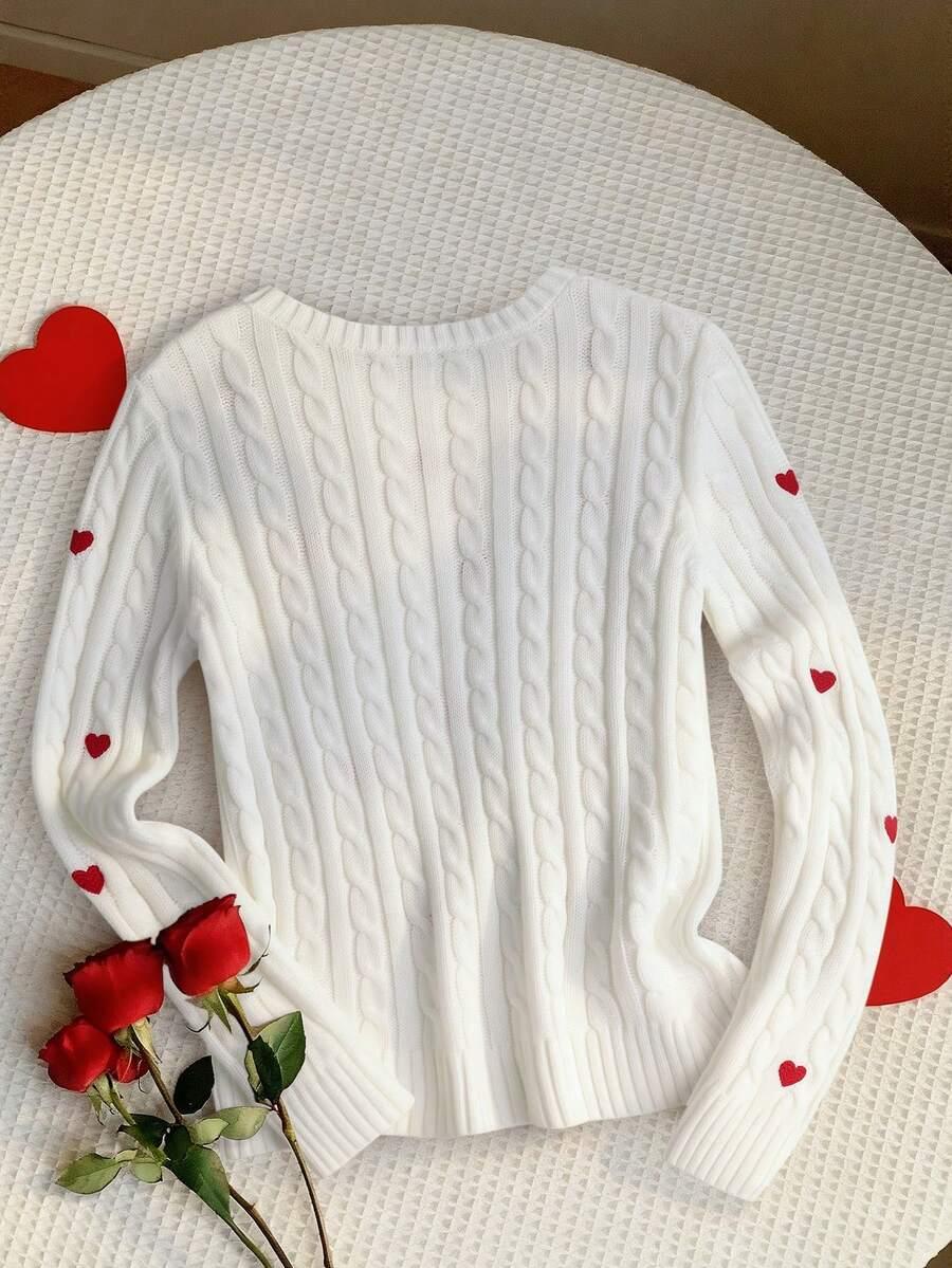 SWETER WZÓR SERCA