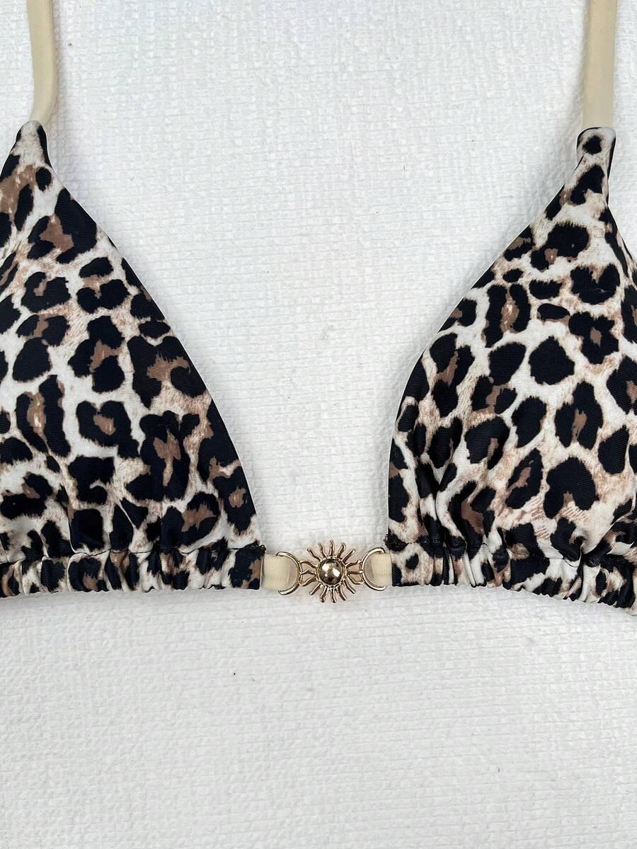 DWUCZĘŚCIOWY STRÓJ KĄPIELOWY ANIMAL PRINT