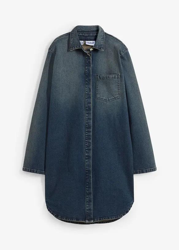 SUKIENKA JEANSOWA OVERSIZED