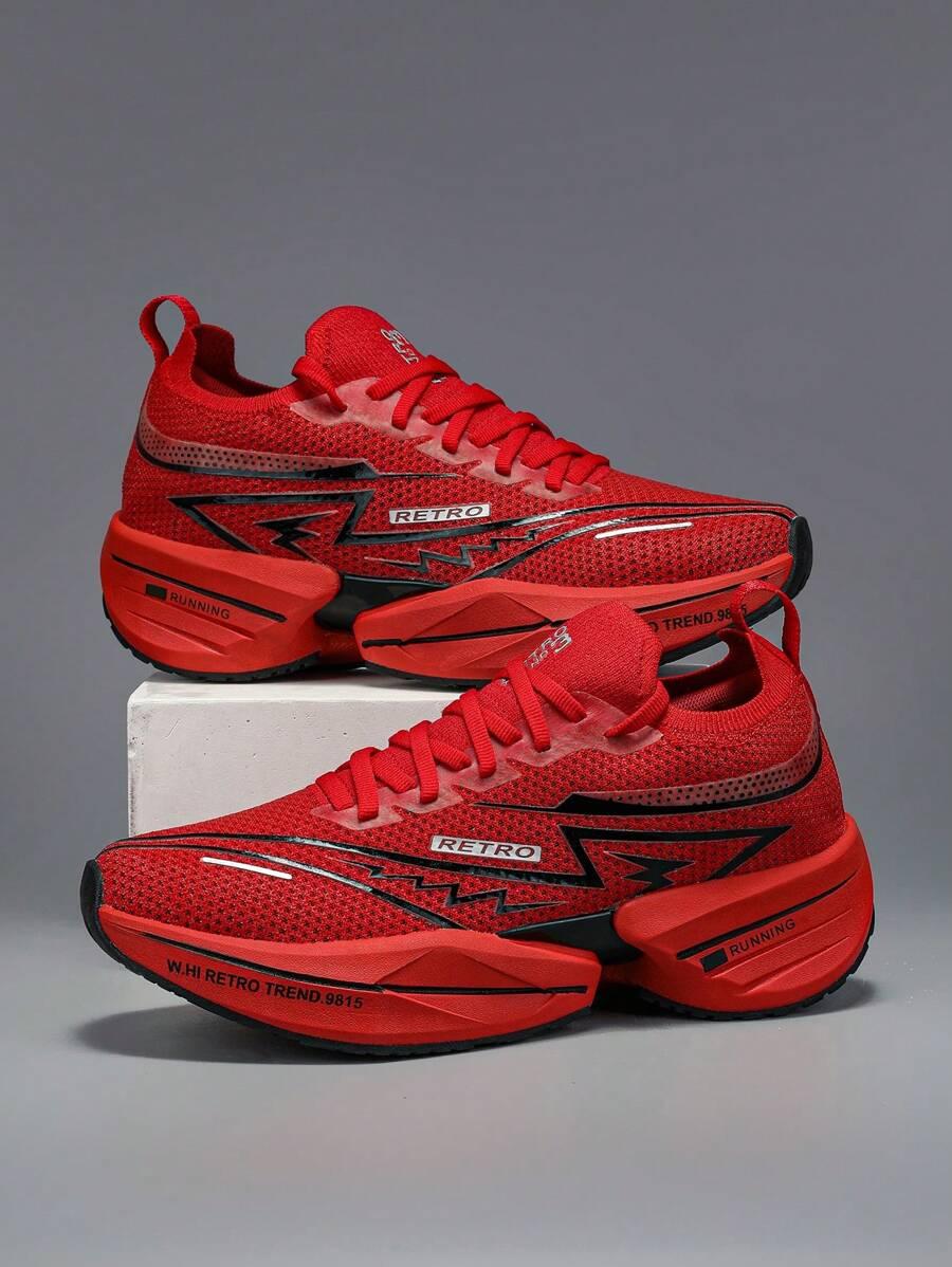 czerwone buty sportowe