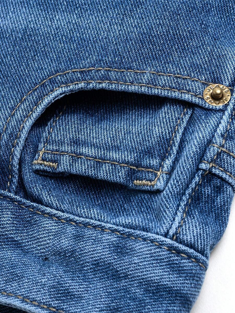 NIEBIESKIE SPODNIE JEANS