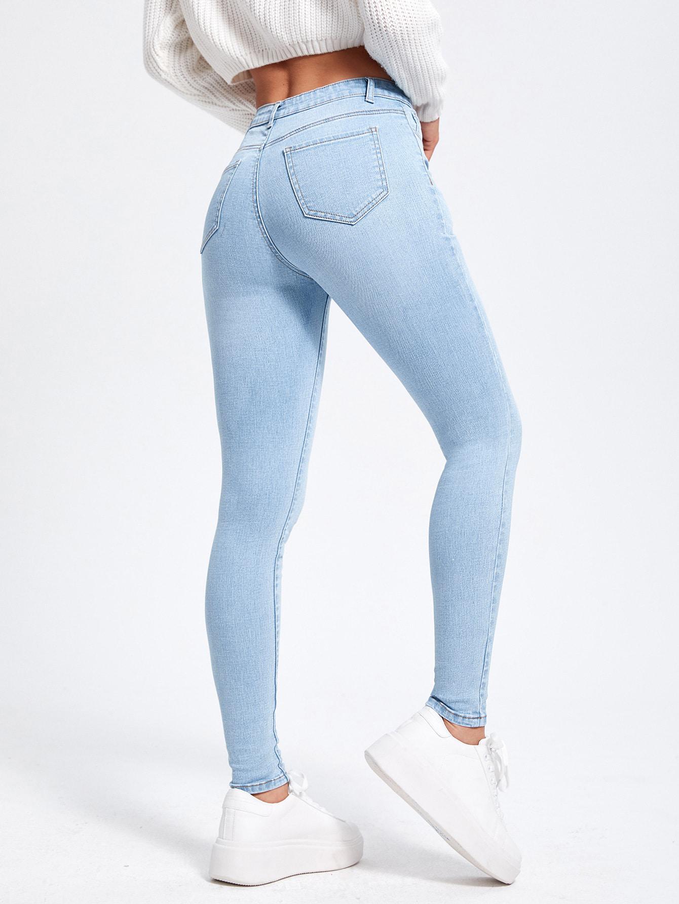 SPODNIE JEANS RURKI