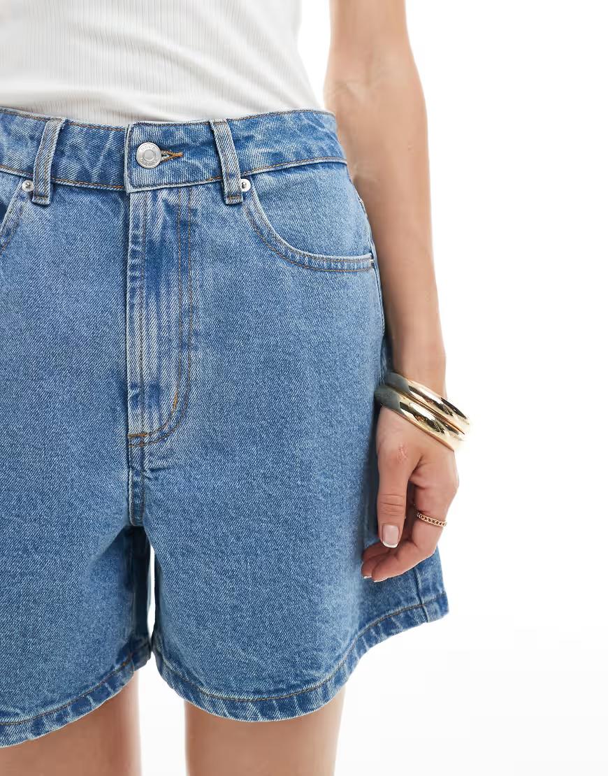NIEBIESKIE SPODENKI JEANS